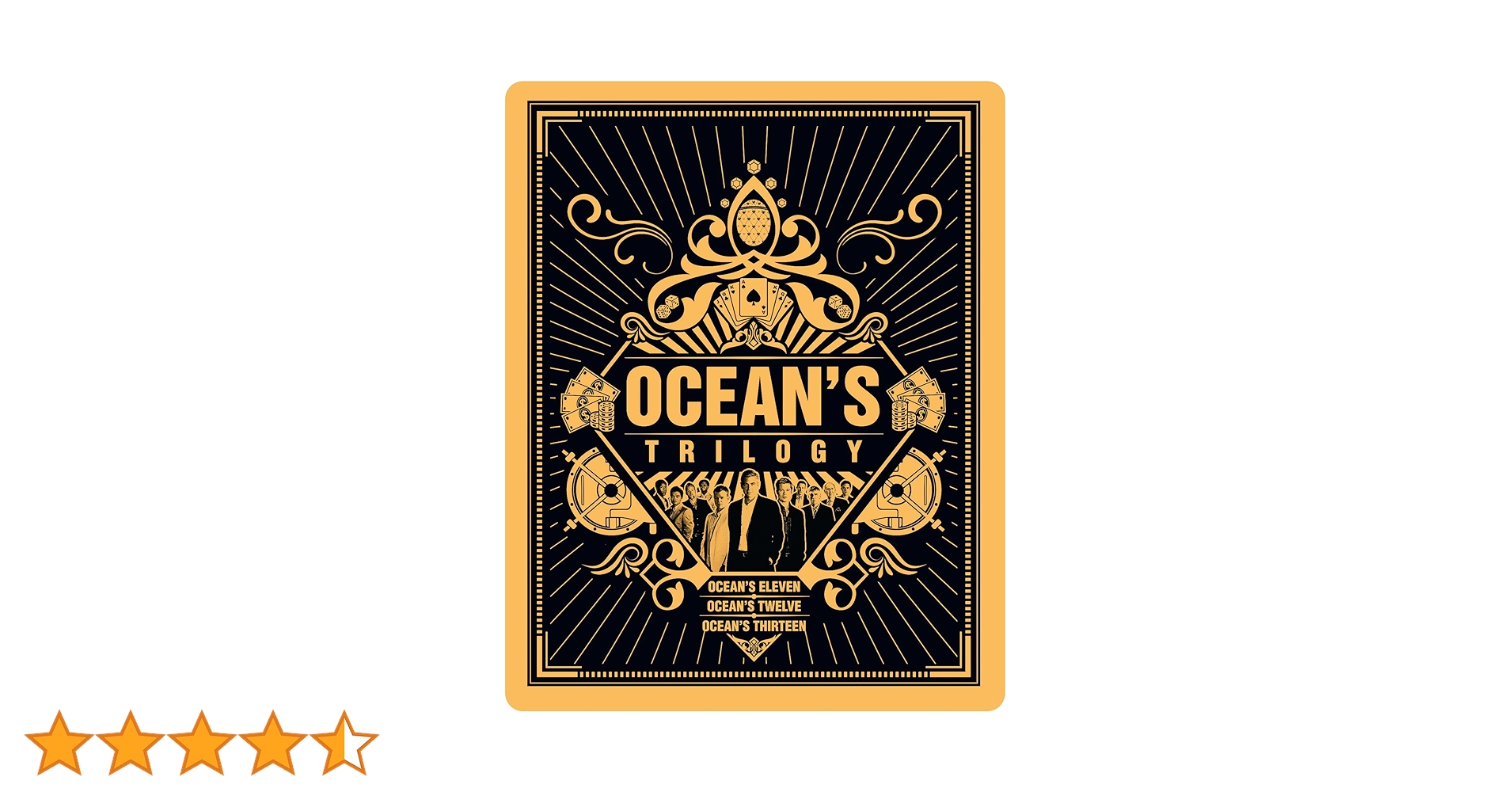 洋画・外国映画 OCEAN'S TRILOGY 4K ULTRA HD & BLU-RAY OCEAN'S TRILOGY (4K ULTRA HD) | Amazon.com.br